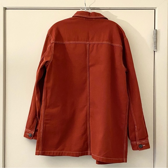 Urban Outfitters / BDG Burgundy Chore Utility Jacket - Picture 3 of 4